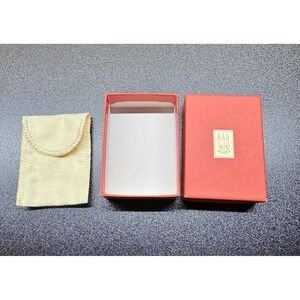 James Avery Jewelry Gift Box with Jewelry Pouch Inside And Gift Bag